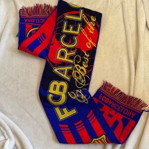 FC Barcelona Red and Blue Scarf